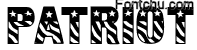 patriot font