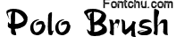 polobrush font