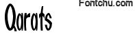 qarats font