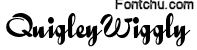 quigleyw font