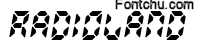 radioland font