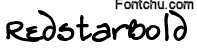 redstar font