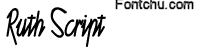 ruthscript font