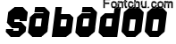 sabadoo font