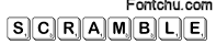 scramble font