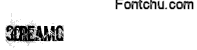 screamo font