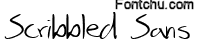 scribbledsans font