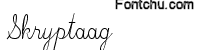 skryptaag font