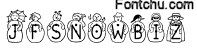 snowbiz font