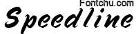 speedline font