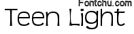 teen font
