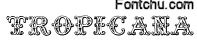 tropicana3 font