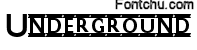 underground font
