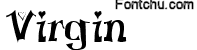 virgin font