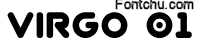 virgo01 font