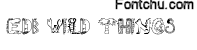 wildthings font