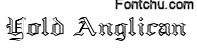 yoldanglican font