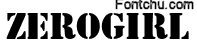 zerogirl font