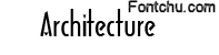 tai font unicode architecture font