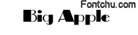bigapple font