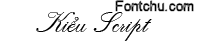 script font