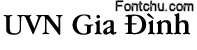 uvngiadinh font