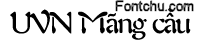 uvnmangcau font