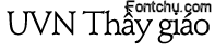 uvnthaygiao font
