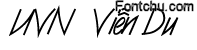 uvnviendu font