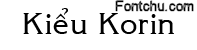 korin vni font