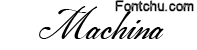 machina vni font