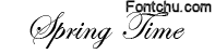 springtime vni font