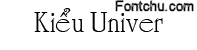 univer vni font